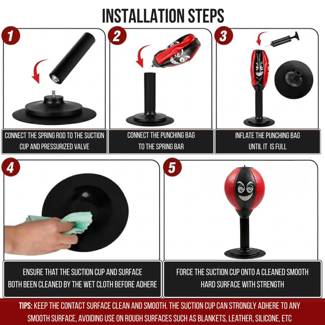 Anti-stress Desktop Punching Bag for Gamers